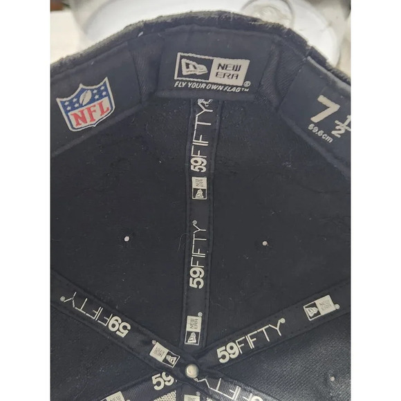 Carolina Panthers Black Camo‎ Snapback Hat - Picture 8 of 8